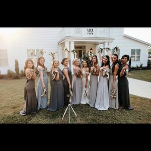 David Bridal Bridesmaid Gown
